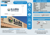 3D METAL SIGN FOR MICHAEL LAYSON