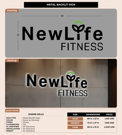 CUSTOM MOCKUP SIGN FOR Shane Mills