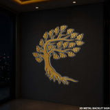 3D METAL BACKLIT SIGN FOR AARON VANCE