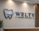 3D METAL SIGN WITH BACKBOARD FOR DEBBIE WELTY