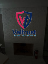 3D Metal Backlit Sign for Grace Rascon 2 Unit