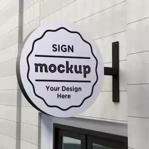 Business Sign Mockup