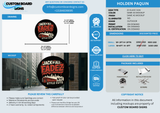 2D BLADE AND SINGLE SIDE LIGHT BOX SIGNS FOR HOLDEN PAQUIN