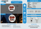 2D BLADE AND SINGLE SIDE LIGHT BOX SIGNS FOR HOLDEN PAQUIN