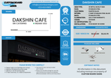 CUSTOM BUSINESS LOGO SIGNS FOR RAGHA KM