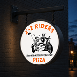 DOUBLE SIDED LIGHTBOX SIGN FOR ROB BIDDLE