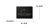 PUSHTHRU METAL BLADE SIGN FOR ROBERT CORION