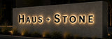 3D METAL BACKLIT SIGN FOR DENA